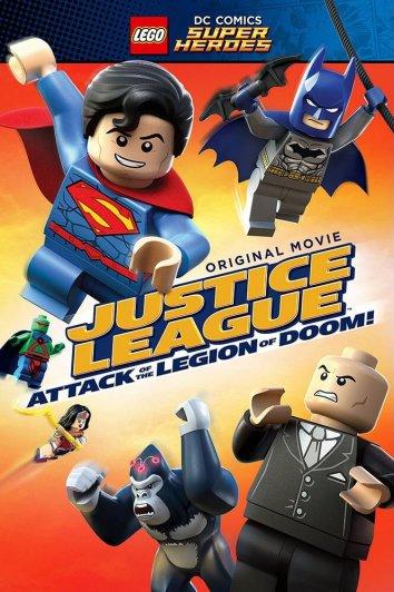 Постер к Лего Супергерои DC – Лига Справедливости: Атака Легиона Гибели (2015)